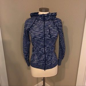 Gorgeous like new Soho Sport Knit Full Zip Stretch Hoodie Jacket